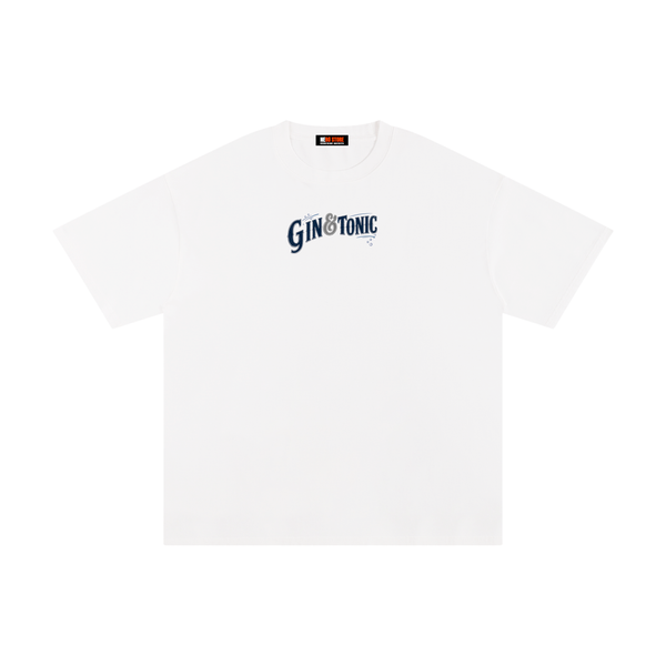 T-shirt Cocktail “Gin & Tonic” - Back Print Edition