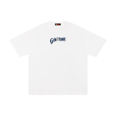 T-shirt Cocktail “Gin & Tonic” - Back Print Edition