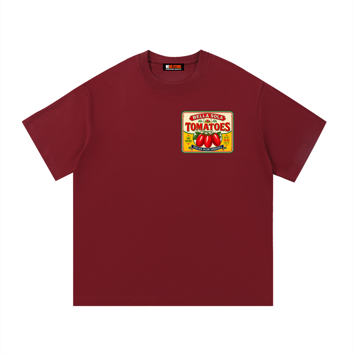 T-shirt Loose Fit “Bella Sola Tomatoes”