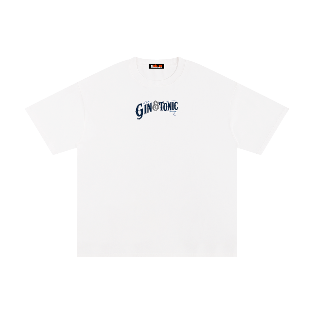 T-shirt Cocktail “Gin & Tonic” - Back Print Edition