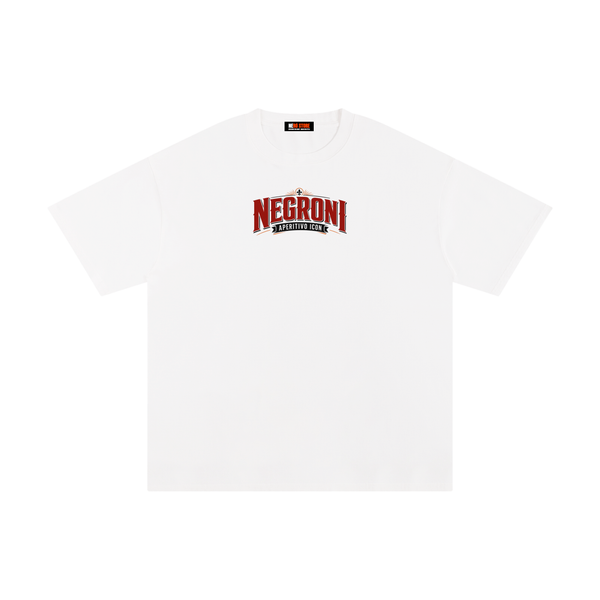 T-shirt Cocktail “Negroni” – Back Print Edition